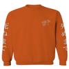 0520. Japanese Dark Style Puma dope Graphic Till Death Streetwear Gothic Society Men's Crewneck Sweatshirt (Orange Medium) view 1
