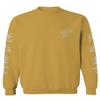 0520. Japanese Dark Style Puma dope Graphic Till Death Streetwear Gothic Society Men's Crewneck Sweatshirt (Gold Small) view 1