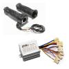 350w 24v Brush Motor Speed Controller + Throttle for Electric Bike Scooter E-Bike view 1