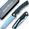 TACTICAL GEARZ EDC Pocket Knife - D2 Steel Tanto Blade, G10 Handle, Pocket Folding Knife with Sheath (Lance) view 1