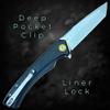 TACTICAL GEARZ EDC Pocket Knife - D2 Steel Tanto Blade, G10 Handle, Pocket Folding Knife with Sheath (Lance) view 4