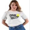 4X-Large White Mens Dink Responsibly Don't Get Smashed Funny Pickleball T-Shirt view 3