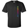 CornBorn Nebraska Huskers Shirt - Rainbow Nebraska Huskers Merch - Black - XL view 1