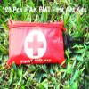 Galaxylense 128 Pcs First Aid Kits Small for Survival Emergency Trauma Military Tactical Medical School Office Home Hunting Camping Hiking Traveling Fishing IFAK EMT Bag (1 Pack) Red view 2