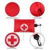 Galaxylense 128 Pcs First Aid Kits Small for Survival Emergency Trauma Military Tactical Medical School Office Home Hunting Camping Hiking Traveling Fishing IFAK EMT Bag (1 Pack) Red view 4