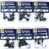 (6) Packs Danielson 3/16 Oz Olive Painted Football Jig Heads Fish Hook view 1