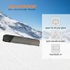 DAUSROOB Snowboard Travel Bag 1680D Reinforced Double Padding Premium Ski Bag Waterproof for Skis, Boots, Snowboards, Wax (Grey, 164CM) view 3