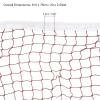 PATIKIL 20x2.5ft Badminton Net, Badminton Court Netting Replacement 0.98x0.98 Mesh with Nylon Rope for Outdoor Indoor Beach Backyard, Red view 2