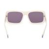 adidas Originals Sunglasses OR 0090 21X White/Blue Mirror view 4