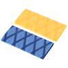 PATIKIL Table Tennis Racket Grip Tape, 2 Pack Ping Pong Paddle Overgrip Sweat Absorbing Soft for Gripping Handle, Yellow Blue view 1