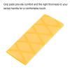 PATIKIL Table Tennis Racket Grip Tape, 2 Pack Ping Pong Paddle Overgrip Sweat Absorbing Soft for Gripping Handle, Yellow Blue view 4