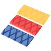 PATIKIL Table Tennis Racket Grip Tape, 3 Pack Ping Pong Paddle Overgrip Sweat Absorbing Soft for Gripping Handle, Red Yellow Blue view 1