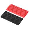 PATIKIL Table Tennis Racket Grip Tape, 2 Pack Ping Pong Paddle Overgrip Sweat Absorbing Soft for Gripping Handle, Black Red view 1