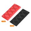 PATIKIL Table Tennis Racket Grip Tape, 2 Pack Ping Pong Paddle Overgrip Sweat Absorbing Soft for Gripping Handle, Black Red view 3