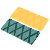 PATIKIL Table Tennis Racket Grip Tape, 2 Pack Ping Pong Paddle Overgrip Sweat Absorbing Soft for Gripping Handle, Green Yellow view 1