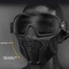 Tactical Fast Helmet with Detachable Anti-Fog Goggles and Breathable Mask, for Airsoft Paintball Hunting and Shooting CS Outdoor Sports view 3