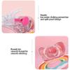 380ml Water Bottle with Straw Kawaii Kettle Leak Proof Sports Cup Children Portable Travel School Water Cup (Blue) view 4