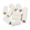 PATIKIL 13x25mm Pool Cue Ferrules, 10 Pack Billiard Cue Ferrules Slip on Snooker Pool Stick Tips Replacement Accessories, White view 1