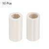 PATIKIL 13x25mm Pool Cue Ferrules, 10 Pack Billiard Cue Ferrules Slip on Snooker Pool Stick Tips Replacement Accessories, White view 3