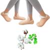 Duskweling Indoor Non-slip Thermal Socks, 2Pairs Mass-flex New Woven and Velvet Indoor Slippers Socks for women (Beige, Medium(9-11)) view 2
