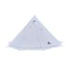 Vilemoon Tipi Hot Tent with Fire Retardant Stove Jack for Flue Pipes, 5~8 Person, Teepee Tents for Family Team Outdoor Backpacking Camping Hiking (Gray) view 1