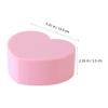 Cabilock Heart Shaped Jewelry Box 3PCS Double Layer Jewelry Case with Mirror for Earrings Rings Necklaces Desktop Storage Case for Girls view 4