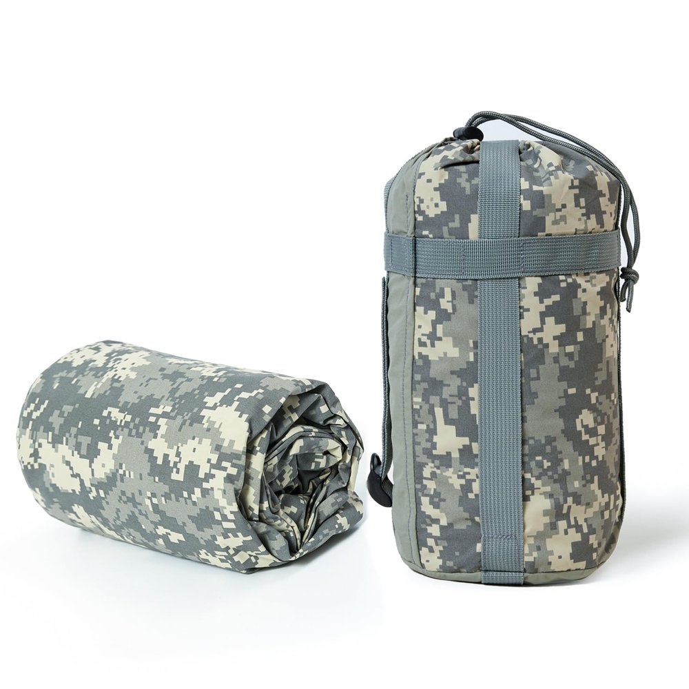 Akmax.cn Bivy Cover Sack for Military Army Modular Sleeping System, Waterproof Outer Shell for Sleeping Bag, Minimalist Stealth Shelter Multicam/Woodland/UCP/OCP