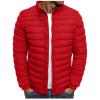 XUNRYAN Mens Winter Down Coats Quilted Lightweight Puffer Jackets Full Zip Up Stand Collar Packable Light Coat Outerwear view 1