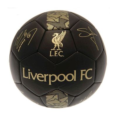 Liverpool FC Phantom Signature Soccer Ball (1) (Black/Gold)
