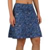ANIVIVO Women's Skorts Skirts 20" Knee Length,Long Tennis Golf Sports Casual Skirts with High Waisted Zipper Pockets(Sapphire Blue,S) view 2