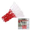 Homoyoyo Nylon Braided Basketball Net 12 Loop Rim Standard Size Basketball Rim Replacement Heavy Duty Weatherproof view 2