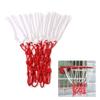Homoyoyo Nylon Braided Basketball Net 12 Loop Rim Standard Size Basketball Rim Replacement Heavy Duty Weatherproof view 3