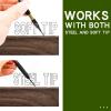 DIMBOI Walnut Wood Dart Holder Wall Mount Displays 4 Sets For A Total Of 12 Steel/Soft Tip Darts,With Darts Throw Line Marker view 4