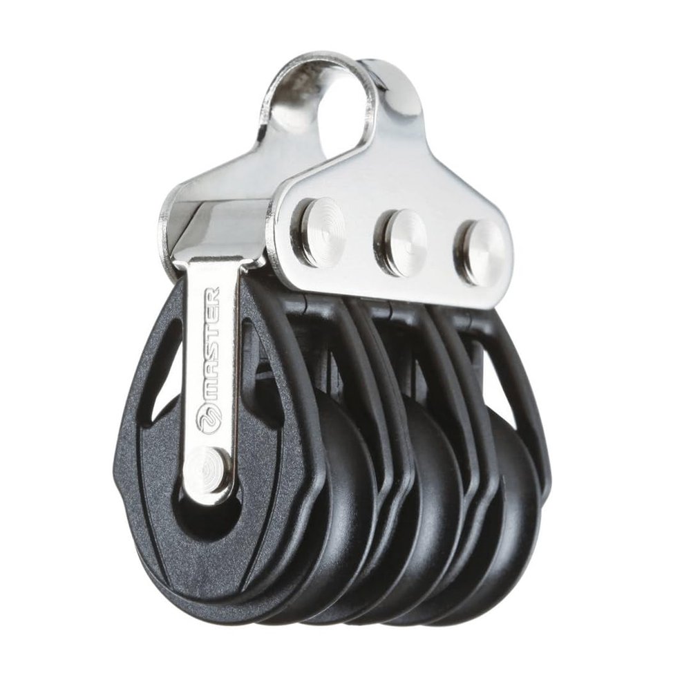 22mm Windrider Triple Low-Friction Micro Dinghy Block
