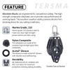 TERSMA Windrider Double/Swivel Shackle/Becket Block (40 Millimeter) view 3
