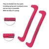 Hockey Shoe Blade Covers, 1 Pair Protective Hockey Skating Blade Walking Covers Adjustable Ice Skate Guards Sports Figure Skate Guard(pink) view 4