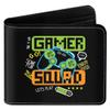 Teen Boys Cool Wallet Funny Leather Wallets Credit Id Card Cash Holder Black Rfid Blocking Zipper Cute Kawaii Aesthetic Wallets With Coin Pocket Id Window For Teen Boy Male Youth Guys Men Teenager view 1