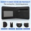 Teen Boys Cool Wallet Funny Leather Wallets Credit Id Card Cash Holder Black Rfid Blocking Zipper Cute Kawaii Aesthetic Wallets With Coin Pocket Id Window For Teen Boy Male Youth Guys Men Teenager view 2