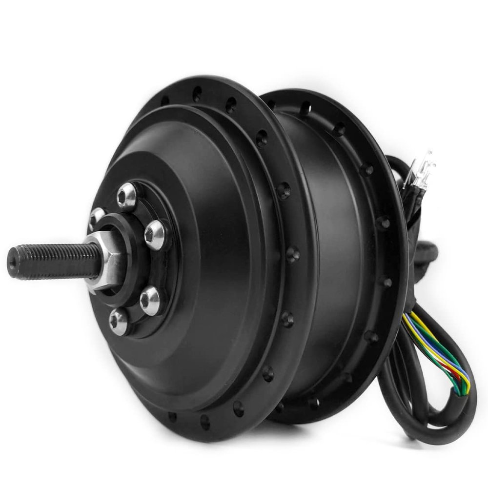 L-faster 24V 36V 48V 250W Bike Rear Wheel Hub Motor Bicycle Brushless Hub Spokes Motor Hub Motor with Flywheel (36V 250W)