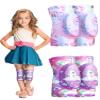 2 Pair Kids Knee Pad Unicorn Anti Slip Padded Sponge Knee Brace Breathable Flexible Toddler Knee Pads Elastic Children Knee Support for Girl Boy Sport Volleyball Dance Skating Basketball, 3-7 Years view 1
