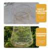 Portable Metal Fishing Guard Cage Durable Fish Catching Basket Design for Crabs Shrimp and Fish Fishing Equipment for view 4