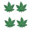 Celamirio Women's Disposable Nipple Covers Pasties 2 Pairs Green view 1