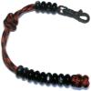 RedVex Ranger Style Paracord Pace Counter Beads 11 inch - Choose Your Color (Red and Black) view 1