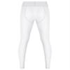 Loloda Men's Sissy Sheer Mesh Long Pants Leggings High Waist Semi See Through Johns Tights Trousers White One Size view 2