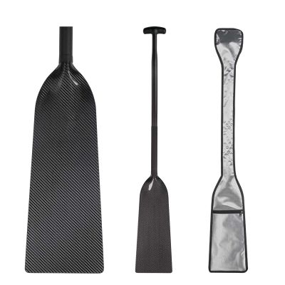JUSTOOP Dragon Boat Paddle Lightweight Full Carbon Fiber with Paddle Bag, 122CM/48 Inches, IDBF Approved