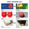 VSSAL Premium Pro 100mm Bocce Ball Set Regulation Size and Weight with 8 Resin Balls, Pallino, Carrying Bag, Measuring Rope, Gift for Family Backyard Lawn Yard Beach Games (Multi Colors, 2-8 Players) view 2