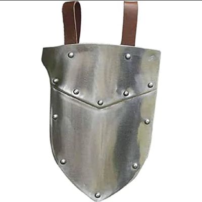 ENCORE HOME DECOR Medieval Handmade Vintage Antique Medieval Soldiers Belt Shields Armor