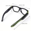 Ainiv Light Up Glasses with 3 Flash Modes - LED Luminous Neon Party Rave Glow in the Dark for Parties, DJ, EDM, 80s, Halloween, Christmas, Festival, Carnival, Birthday view 3