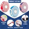 Deekin 6 Rolls Hockey Tape USA Flag Camo Lacrosse Stick Tape Waterproof Non Slip Hockey Athletic Sports Stick Baseball, 1'' x 27 Yards/Roll(Bright,Vivid) view 3
