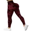 SUUKSESS Scrunch Butt Lifting Seamless Leggings for Women Booty High Waisted Workout Yoga Pants (Tie Dye Red, S) view 1